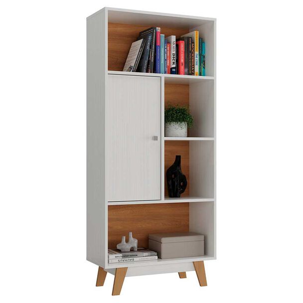 Librero Altavision HO-2997 BCO 1 Puerta Blanco