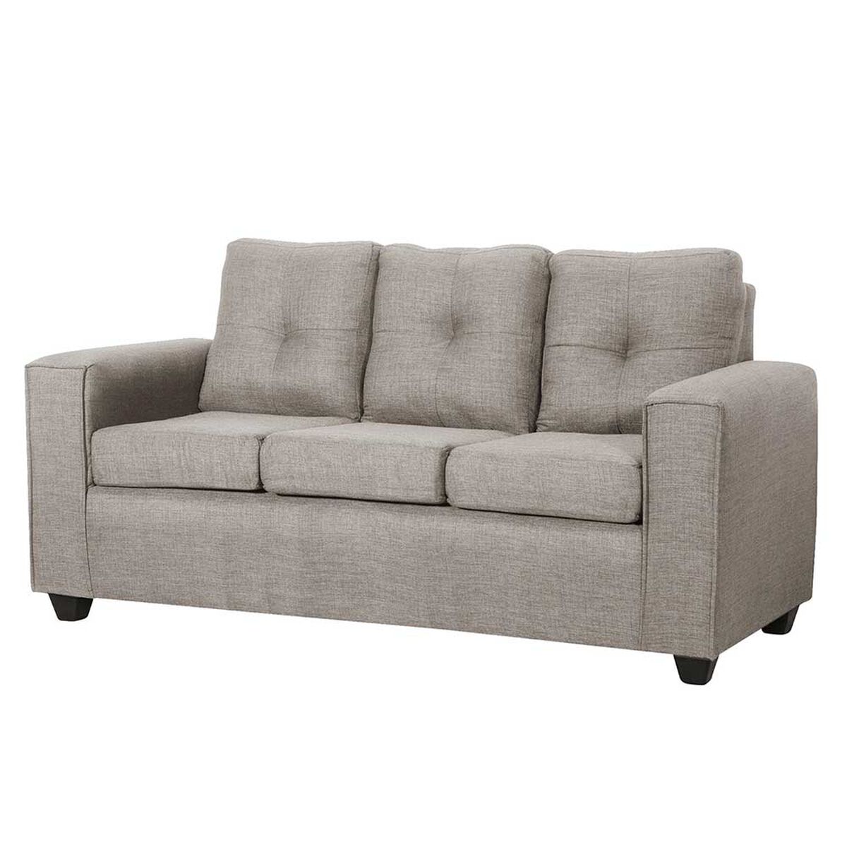 Juego de Living Black Factory Ranger Sofá 3 Cuerpos + Dos Sillones 1 Cuerpo Beige