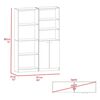 Estante + Estante 2 Puertas TuHome Home Wengue