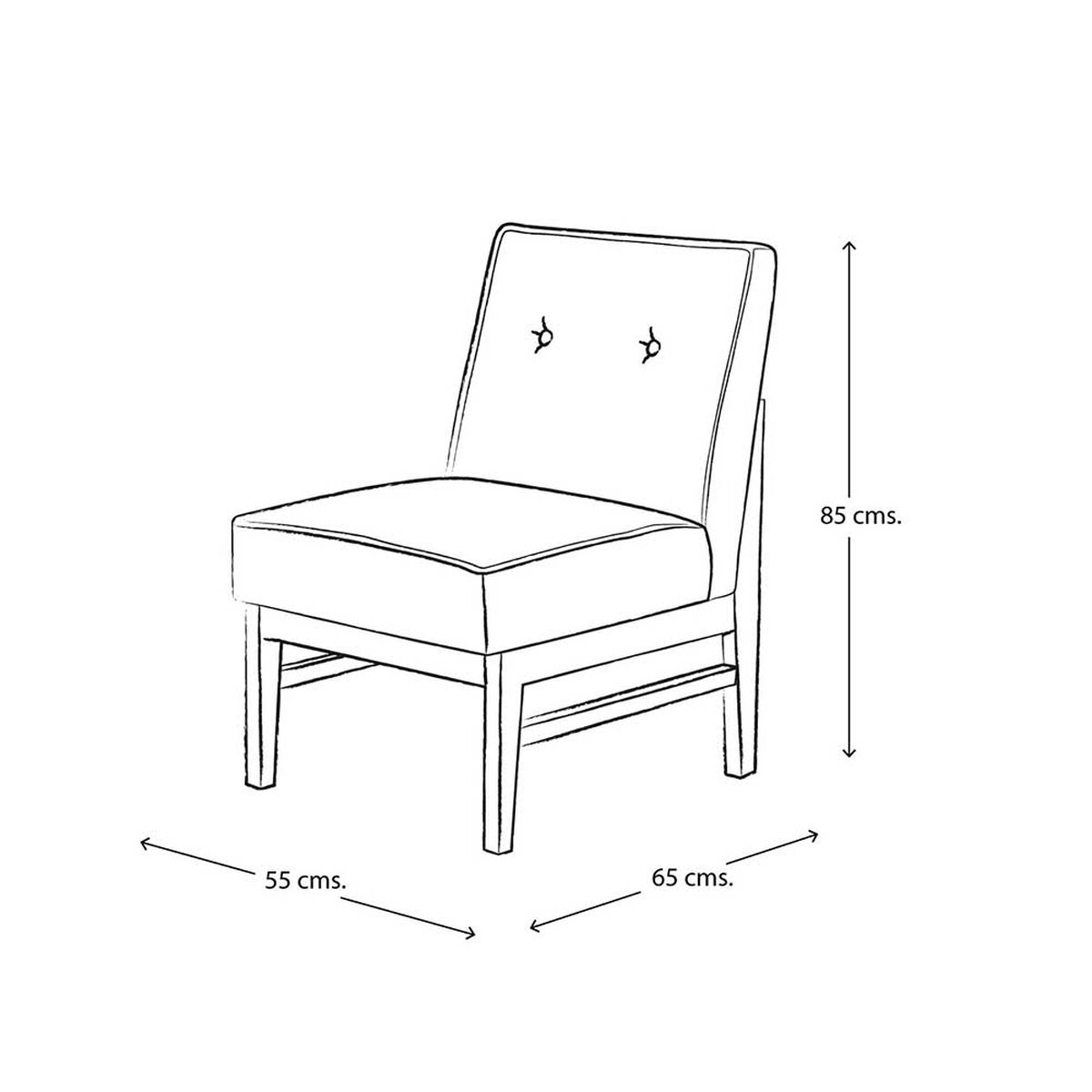 Sitial Latam Home Colonia 1 Cuerpo Blanco