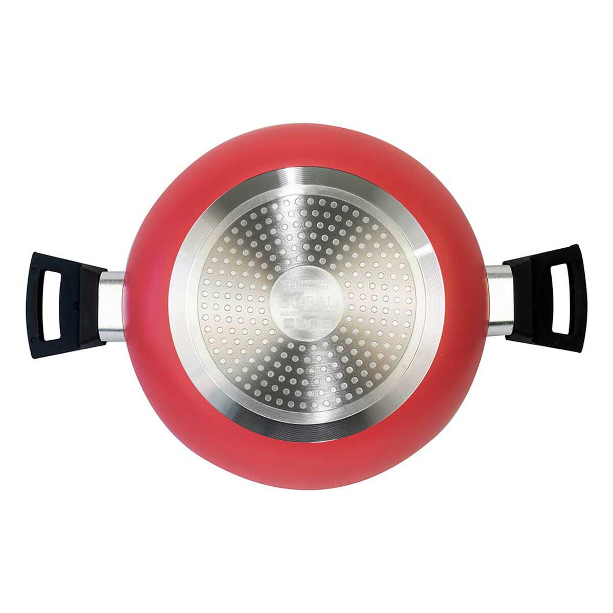 Arrocera Doral Lombardi C/Tapa 24 cm Roja