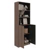 Estante Tuhome Home E4 2 Puertas Avellana Wengue