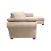 Sof&aacute; Seccional Living Factory Samy 4 Cuerpos Beige