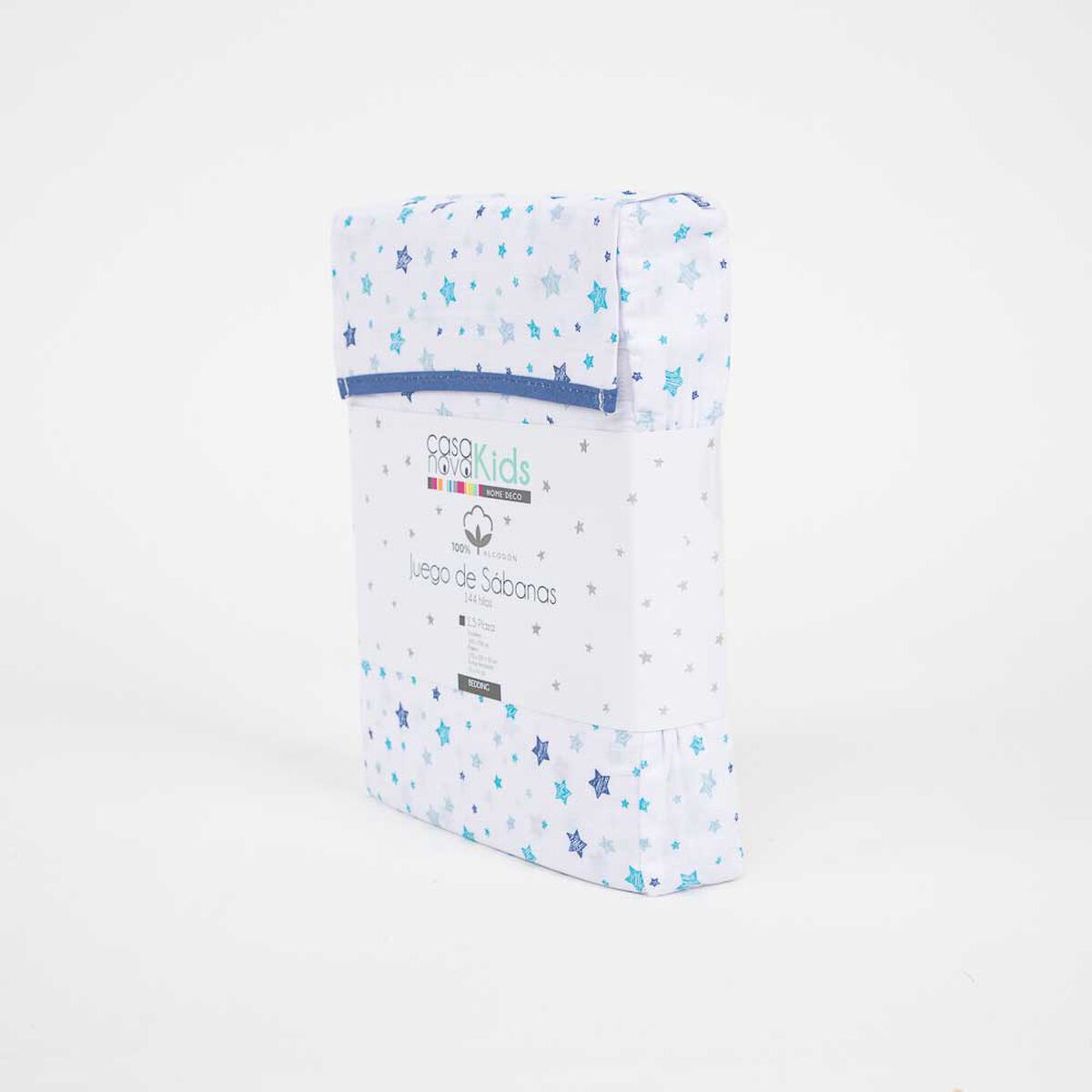 Juego de S&aacute;banas Infantil Casanova Kids 1.5 Plazas 144 Hilos