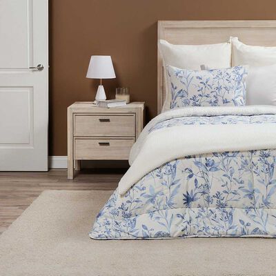 Plum&oacute;n Rosen 1,5 Plazas Sherpa Alaska Amancay Blanco/Azul