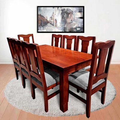 Imagen 2 del producto Juego de Comedor Living Factory Teka 8 Sillas Gris