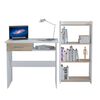Escritorio 1 Cajón + Estante Silcosil Blanco Madera