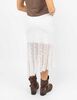 Falda Maxi Slim Encaje Mujer Icono