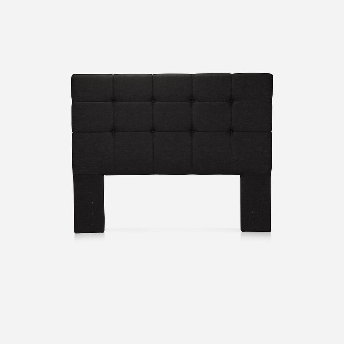 Cama Europea Rosen 2 Plazas Art 4 + Respaldo Issey Grafito
