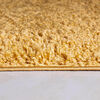 Alfombra Doral Shaggy 180 x 133 cm Amarillo