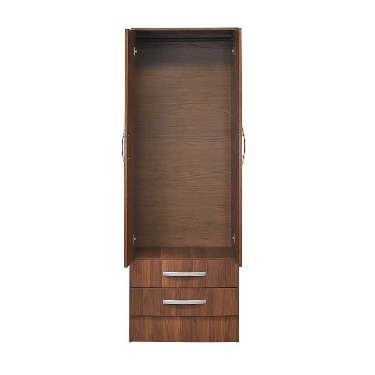 Clóset Mobikit 2 Puertas 2 Cajones Nogal