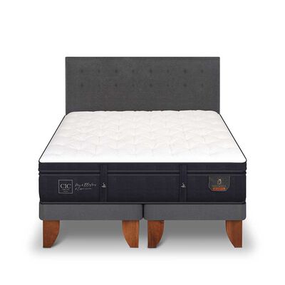 Imagen 1 del producto Cama Europea CIC Base Dividida King Súper Premium + Respaldo