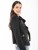 Chaqueta Biker Suede Mujer Zibel