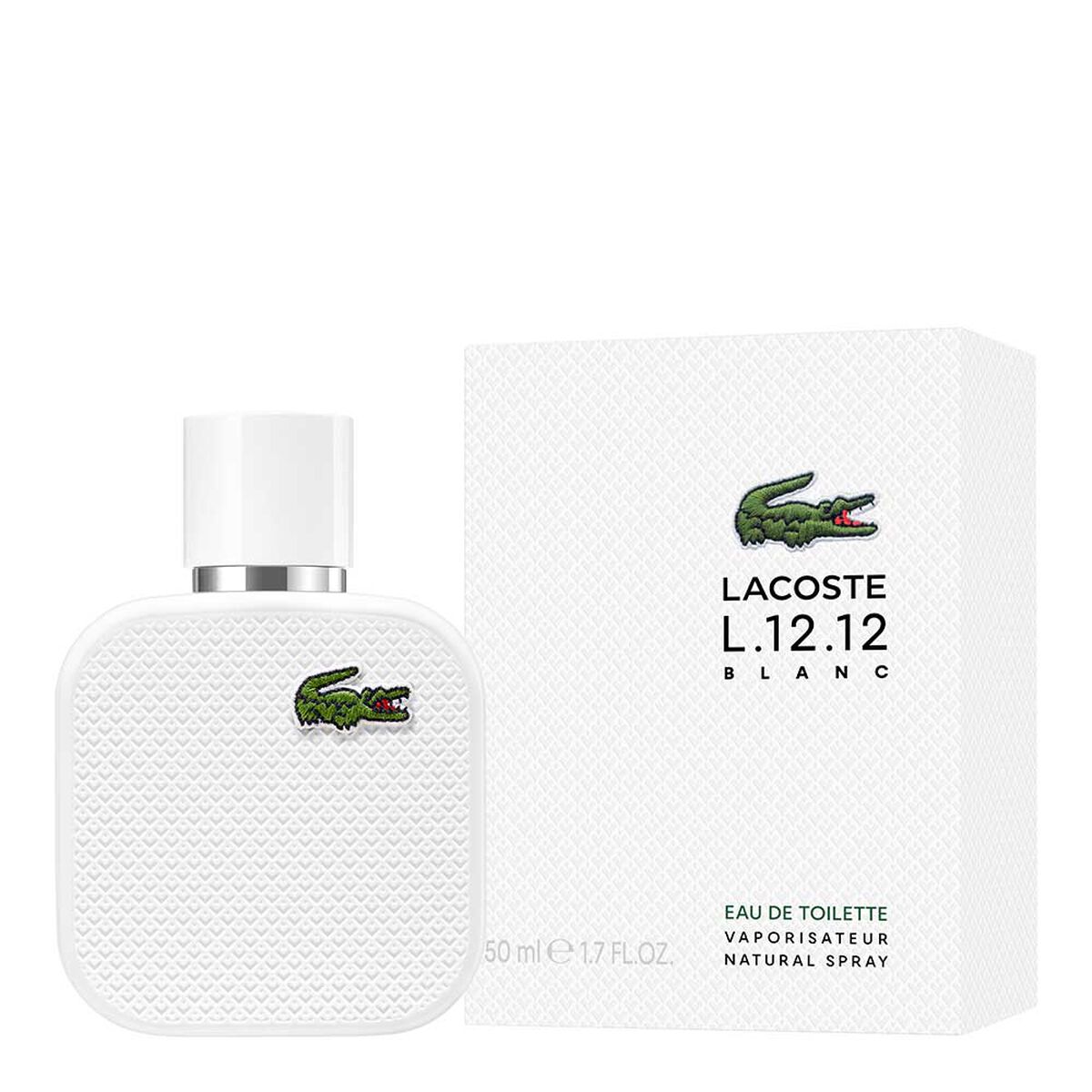 Perfume Hombre  Lacoste L.12.12 Blanc EDT 50ML Edición Limitada