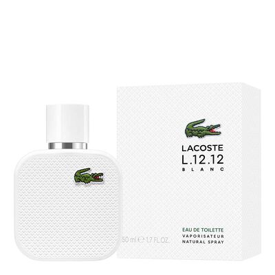 Perfume Hombre  Lacoste L.12.12 Blanc EDT 50ML Edición Limitada