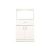 Mueble de Cocina Auxiliar Stanford 2 Puertas 1 Repisa 1 Cajón Blanco