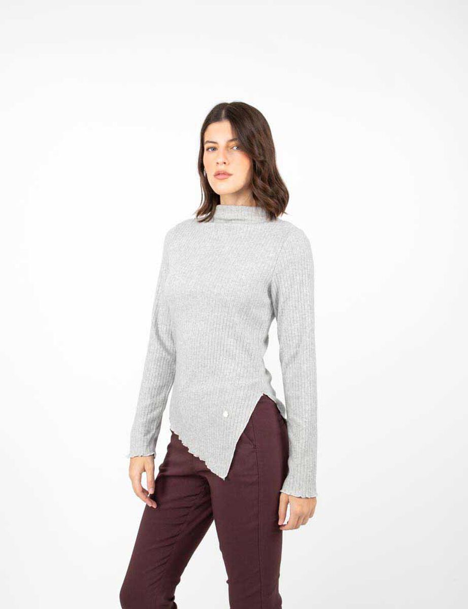 Sweater Asimétrico Mujer Zibel