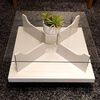 Mesa de Centro Exit Clear Beige