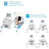 Columpio Mecedora Electrico 360° Ingenuity Lubabycas