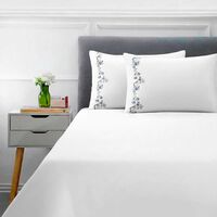 Juego de Sábanas Bordada Dreams 2 Plazas Belen, Aurora