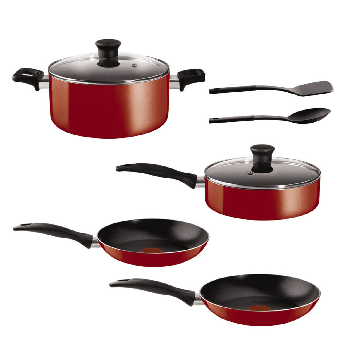 Batería de Cocina Aluminio Tefal 8 Piezas