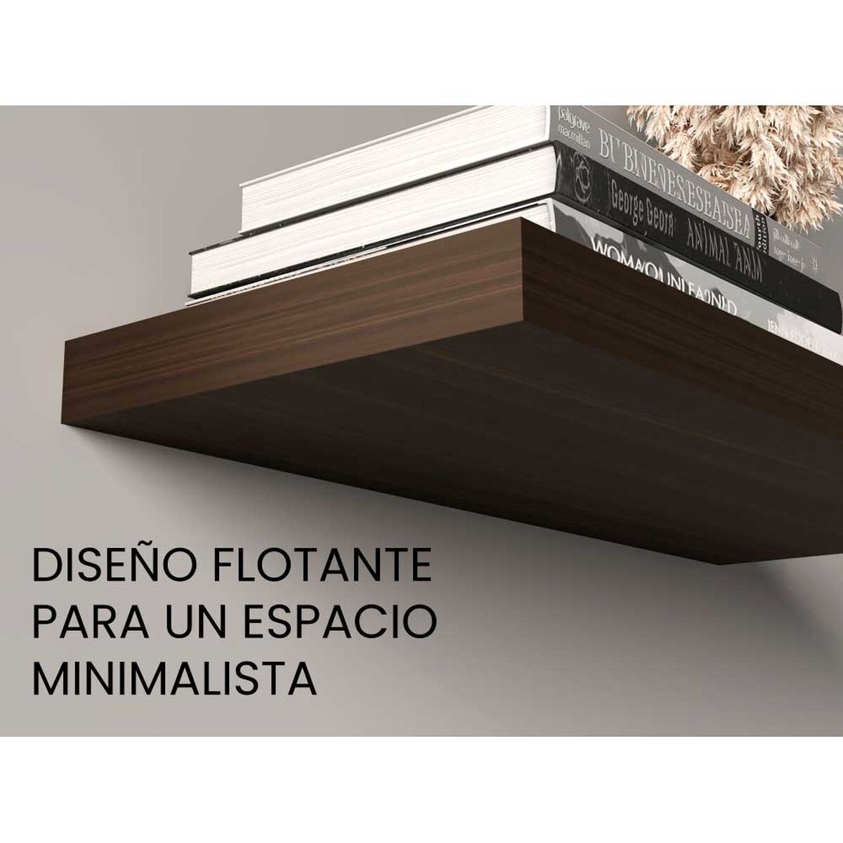 Repisa Flotante Wall Tuhome Amaretto 80 x 25 cm