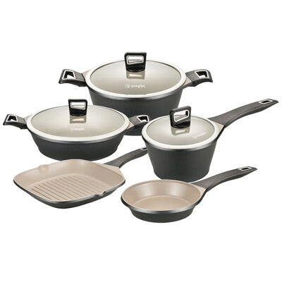 Imagen 1 del producto Batería de Cocina Acero Inoxidable Simplit 8 Piezas