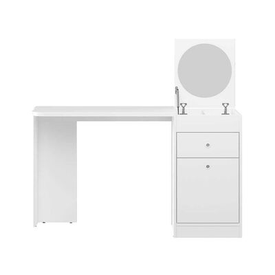 Imagen 1 del producto Tocador Vekkahome Vilna 1 Puerta 1 Cajon Blanco