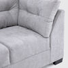 Sof&aacute; Muebles MPR Edimburgo 3 Cuerpos Gris Claro