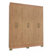 Clóset Vekkahome Roma 6 Puertas 1 Cajón Café