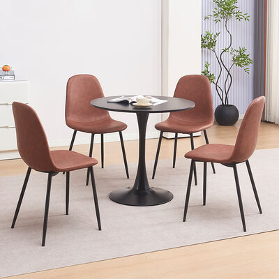 Imagen 1 del producto Juego de Comedor Zoy Home Saona Café 4 Sillas