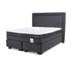 Cama Americana Drimkip Base Dividida 2 Plazas Plus Pillow Top + Topper + Respaldo