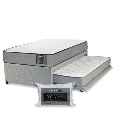 Imagen 1 del producto Divan Flex 1,5 Plazas Star + 1 Almohada