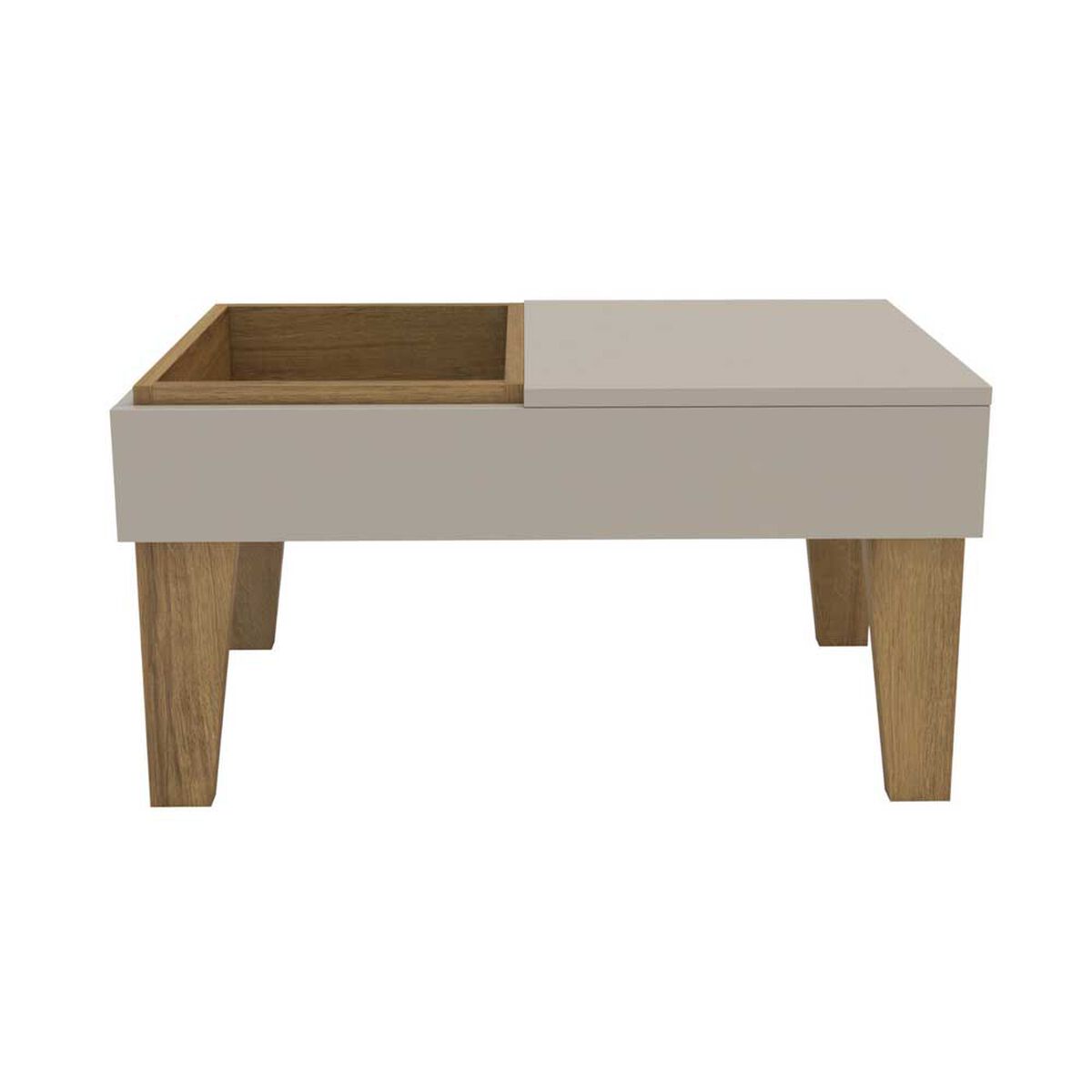 Mesa de Centro Exit Veneza Roble-Blanco