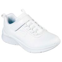 Zapatilla Escolar Niña Skechers Blanco