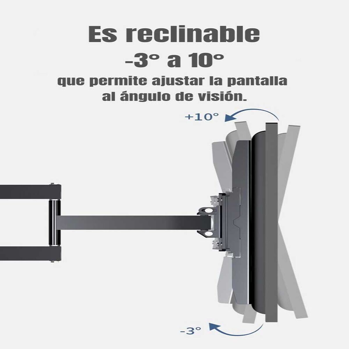 Soporte TV Ajustable LuBabycas 40" a 75"