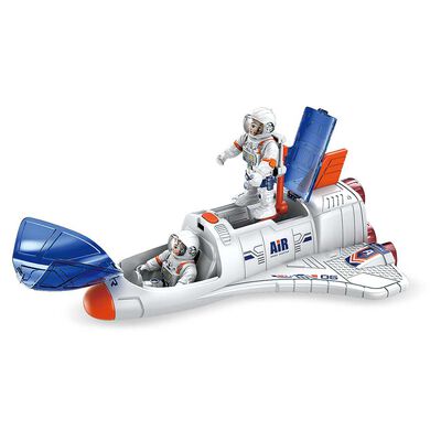 Set Nave Espacial Shuttle con Luz y Sonidos de Motor y Astronauta Glory Bright