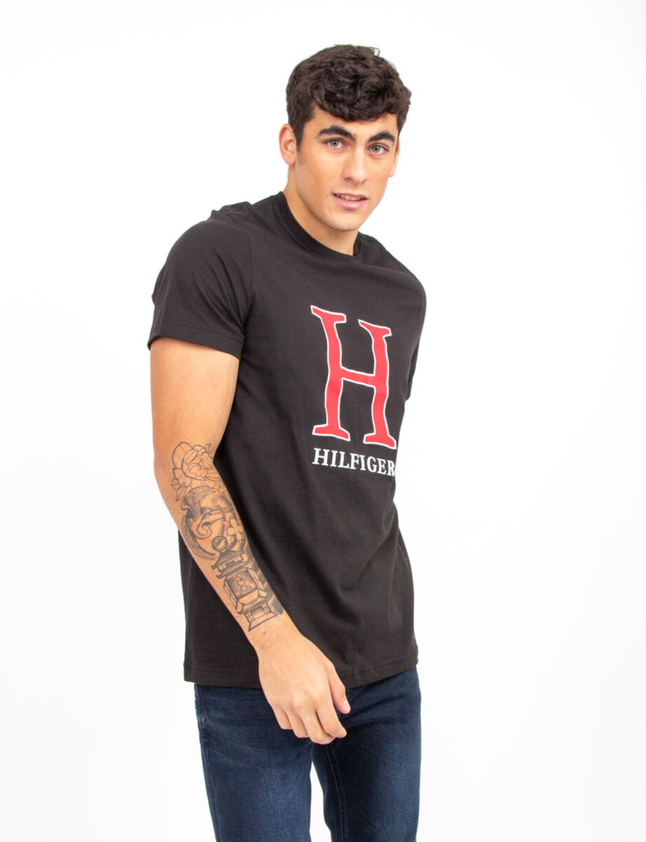 Polera Manga Corta Hombre Tommy Hilfiger