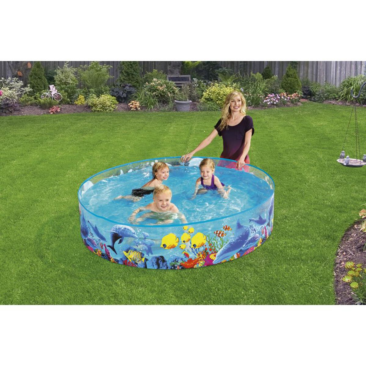 Piscina Bestway Semi Rigida para Ni&ntilde;os 1.83MX38Cm