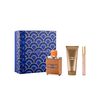 Set Perfume Carolina Herrera Mujer CH Men Insignia Leather EDP 100 ml + Balsamo After Shave 100 ml + EDP 10 ml