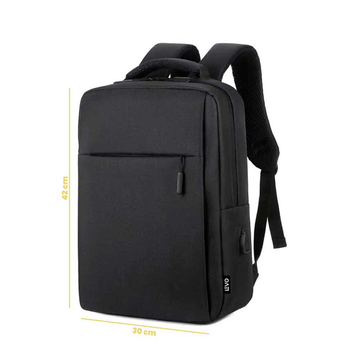 Mochila LEVO  Notebook 15" Negro