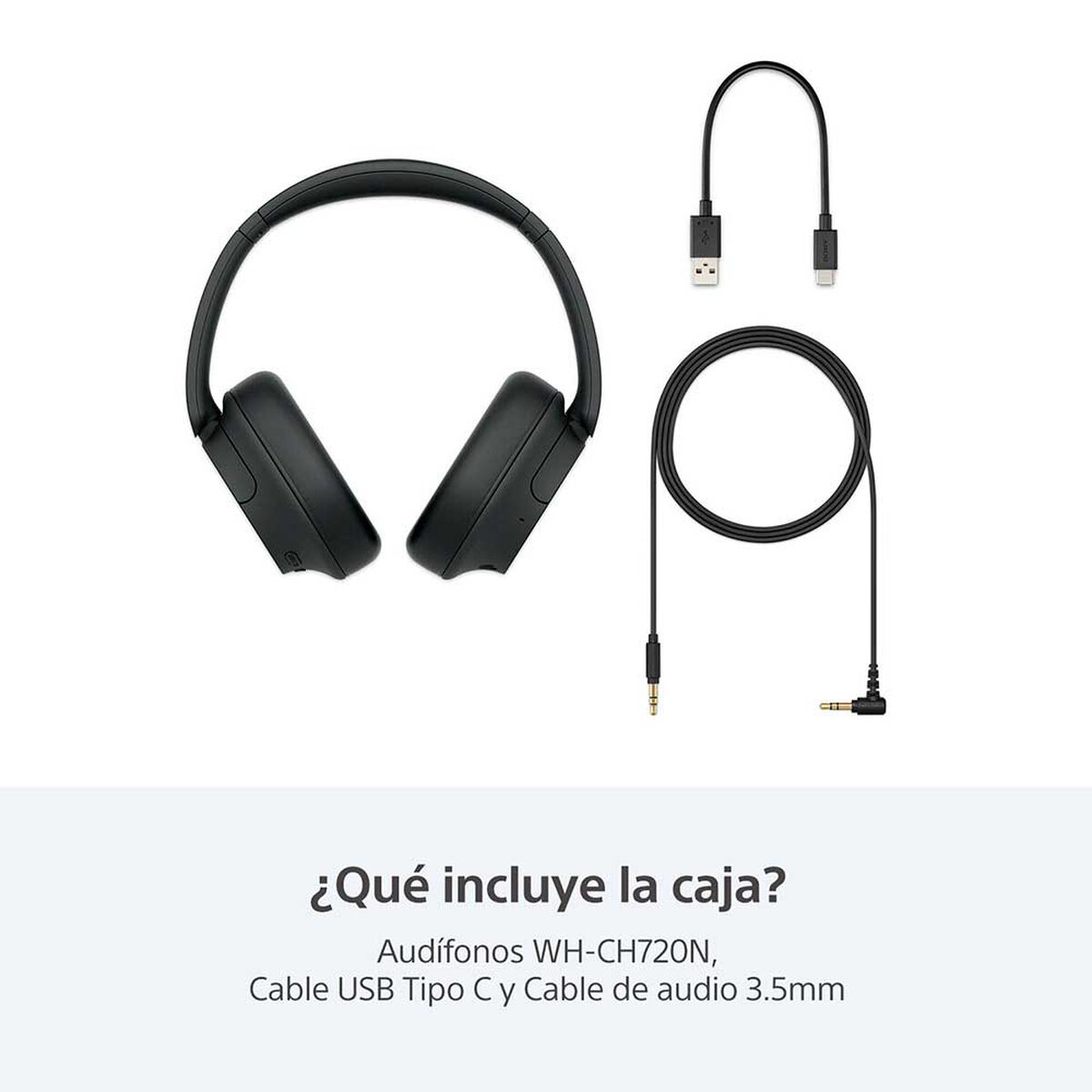 Audífonos Bluetooth Over Ear Sony WH-CH720/BZ