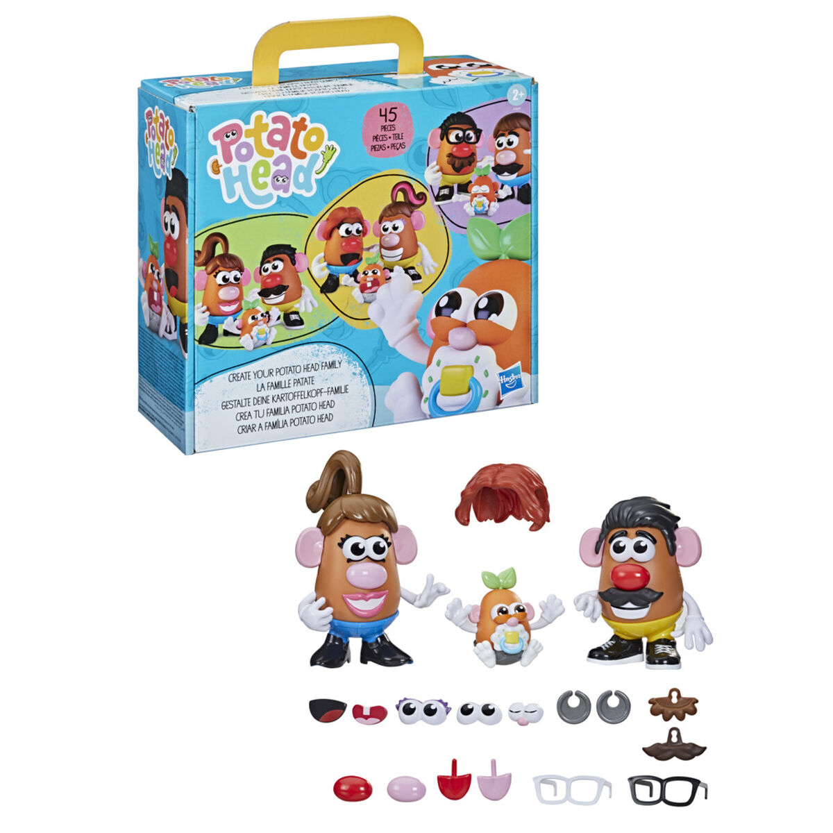 Figura Didáctica Cara de Papa Crea Tu Familia