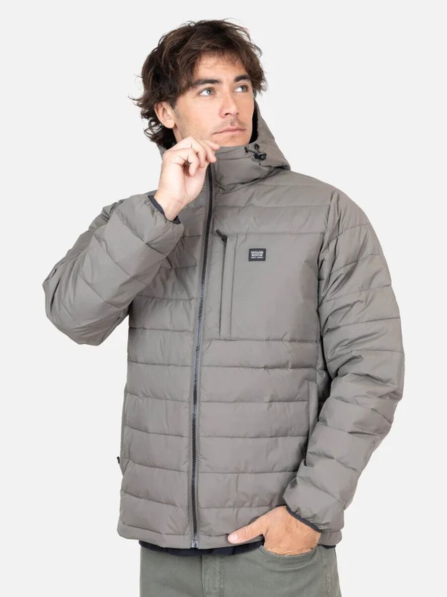 Parka Reciclada Brown Urban Hombre Maui And Song