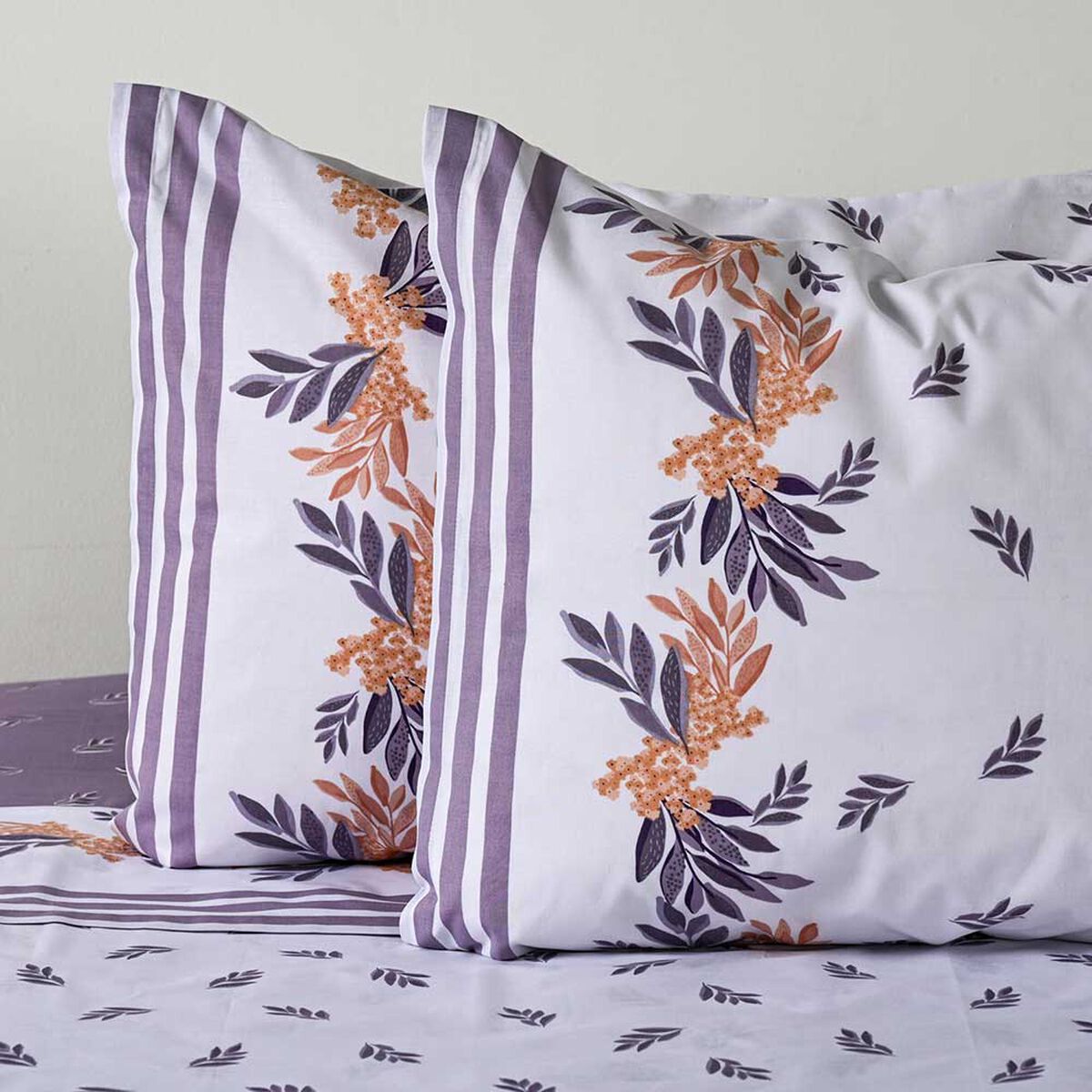 Juego de Sábanas American Family 144 Hilos King Lavanda Morado