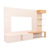 Panel TV Tuhome Isolde Hasta 70" 2 Puertas Capri Fresno