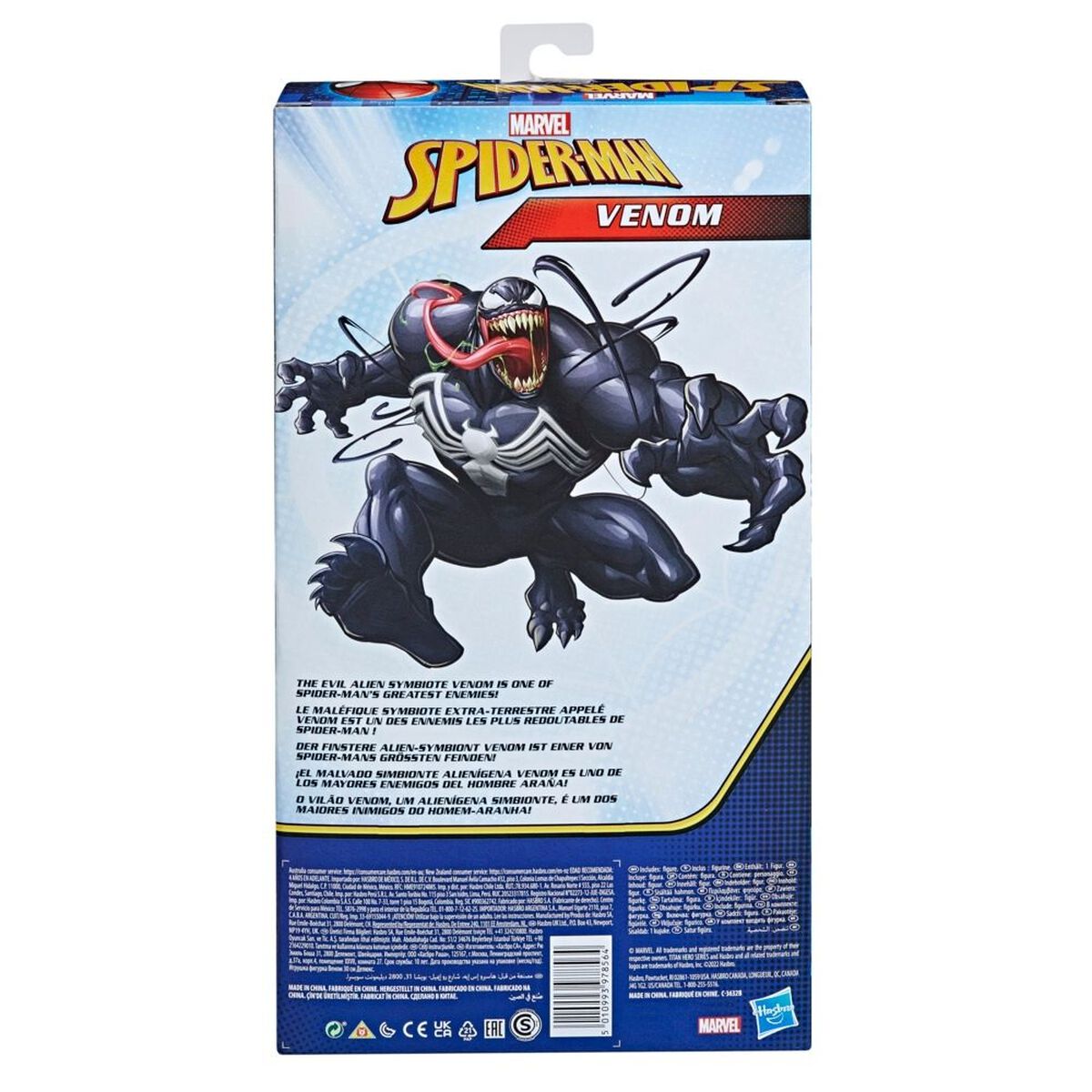 Figura de Acción Titan Hero Series Venom Spiderman
