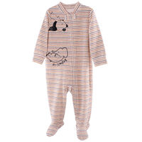 Osito de Algodón Plush Bebo Chess Baby Beige, Gris Melan