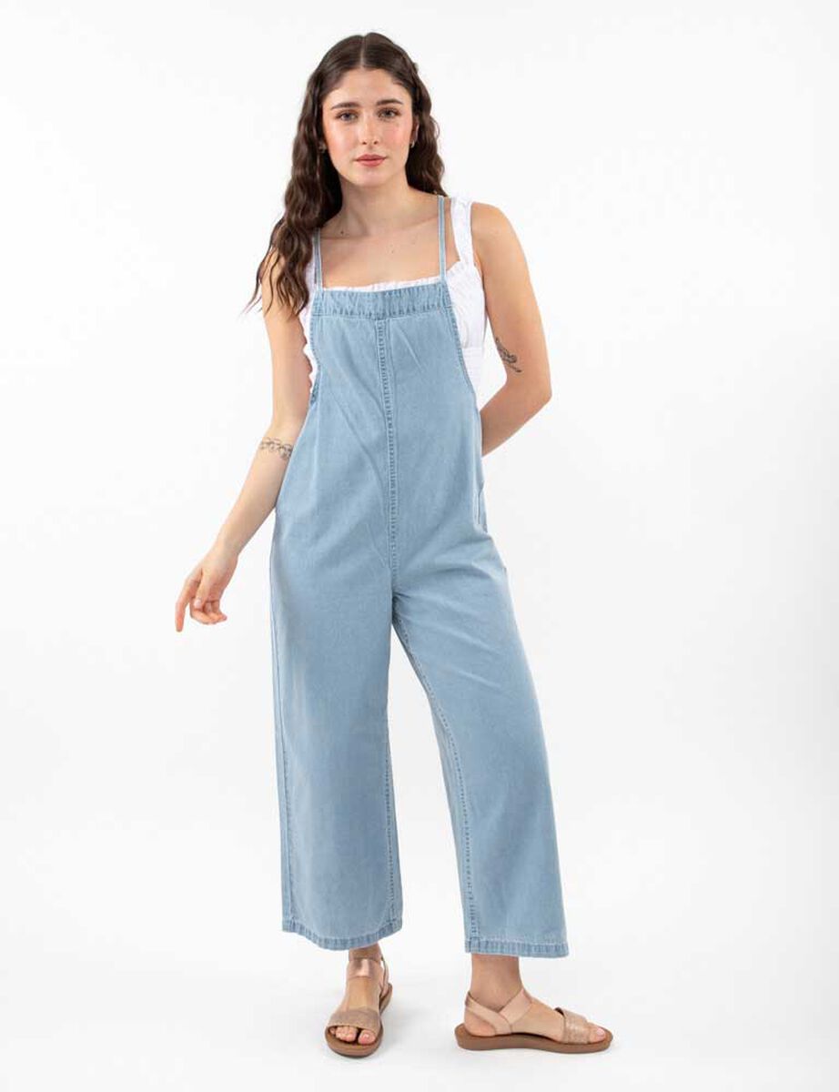 Enterito Largo Denim Mujer Icono