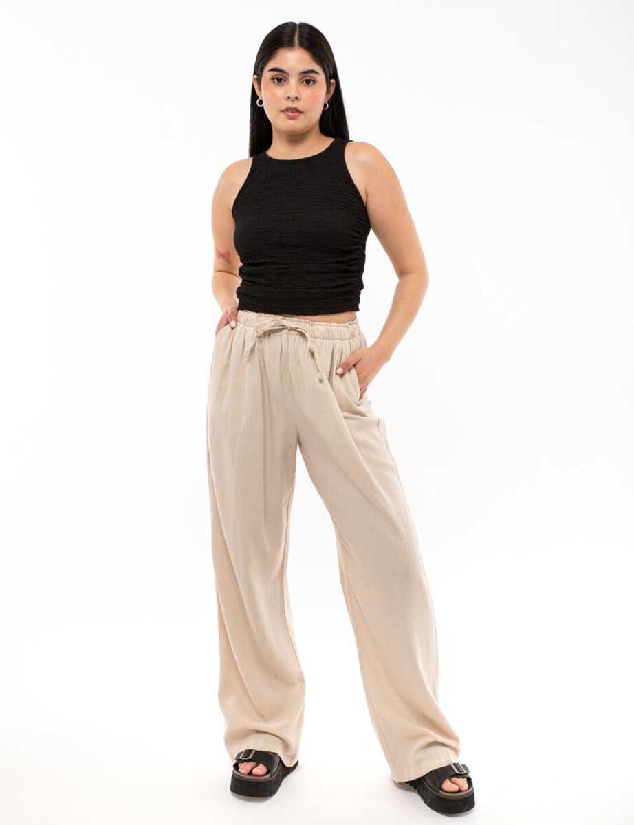 Pantalón Lino Mujer Icono